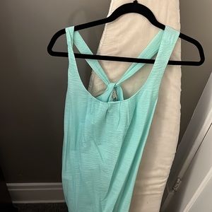 J-Crew sea foam dress
